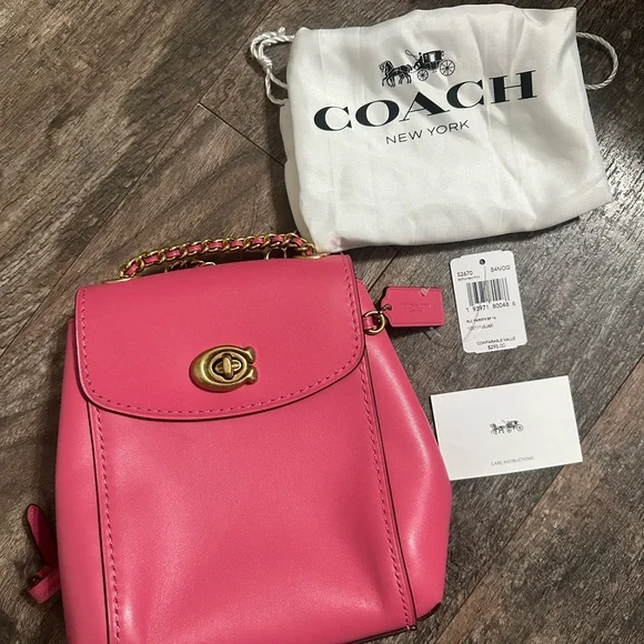 Coach Parker Convertible Backpack - Picture 7 of 8